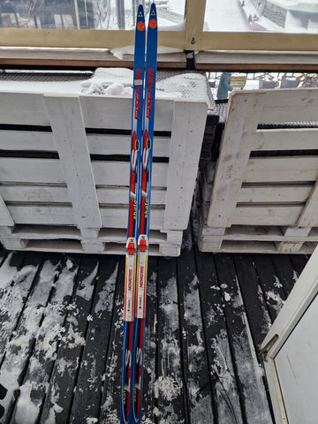 Fisher slidsoļu unversālās slēpes 185 cm SNS stiprinājumiem (8108834455789)