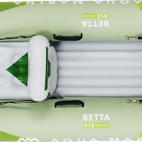 PIEPŪSAMAIS KAYAKS Betta 13'6" (412cm) Aqua Marin (7676520890605)