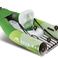 PIEPŪSAMAIS KAYAKS Betta 13'6" (412cm) Aqua Marin (7676520890605)