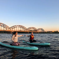SUP/LAIVU BRAUCIENS PA RĪGAS PILSĒTAS KANĀLU UN DAUGAVU AR GIDU
