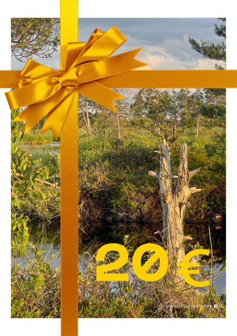 DĀVANU KARTE 20 EUR VĒRTĪBĀ. (6166048899253)