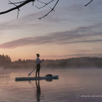 DĀVANU KARTE SAULLĒKTS PURVĀ AR SUP DĒLI VAI LAIVU & BROKASTIS