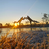 DĀVANU KARTE SAULLĒKTA PĀRGĀJIENS PURVĀ UN BROKASTIS